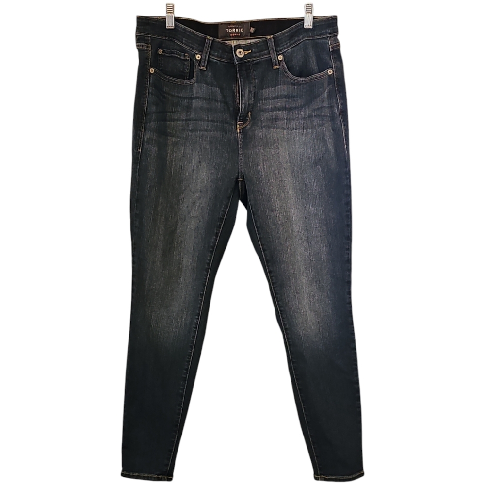 COPY - Torrid Premium Stretch Sky High Rise Skinny Jeans 16R